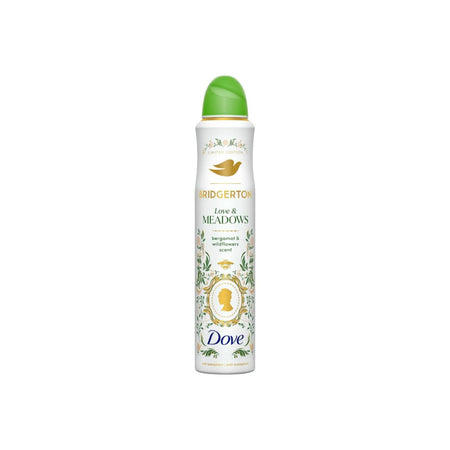 Dove Bridgerton Limited Edition body spray on a white background