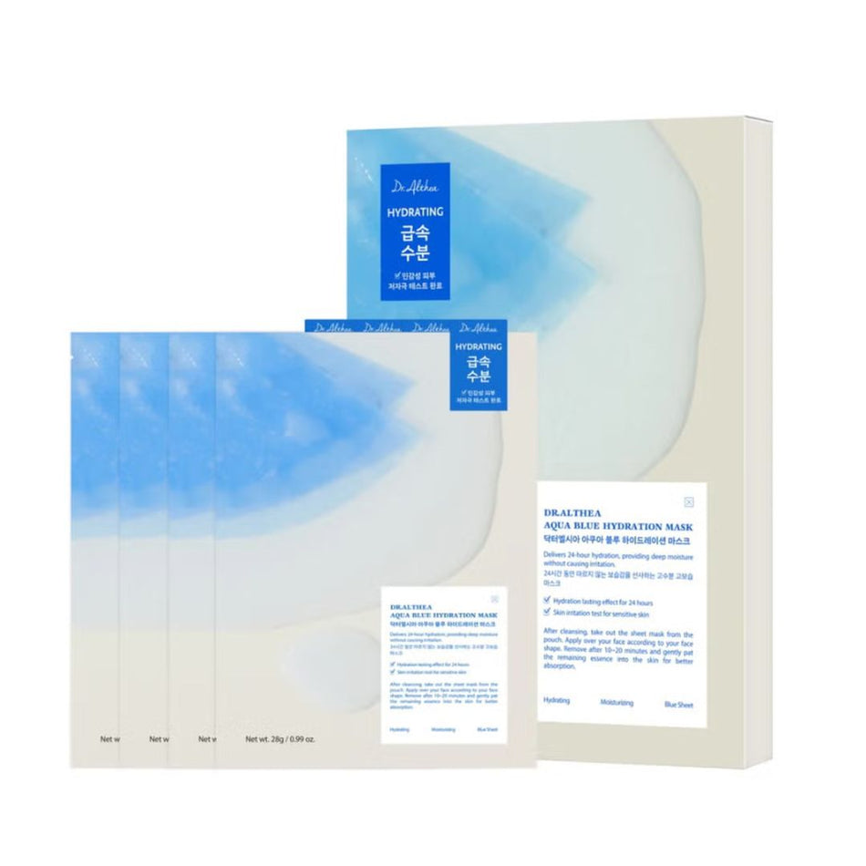 Dr. Althea Aqua Blue Hydration Mask 28g*4pcs