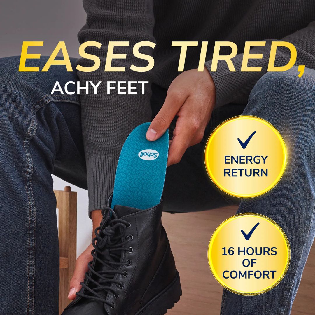Scholl GelActiv Work & Boot Insoles Large (UK 7–12) 'Eases tired, achey feet' image