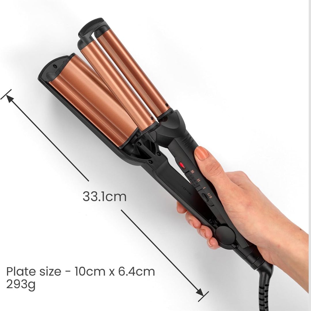 BaByliss Deep Waves Hair Styler dimensions image