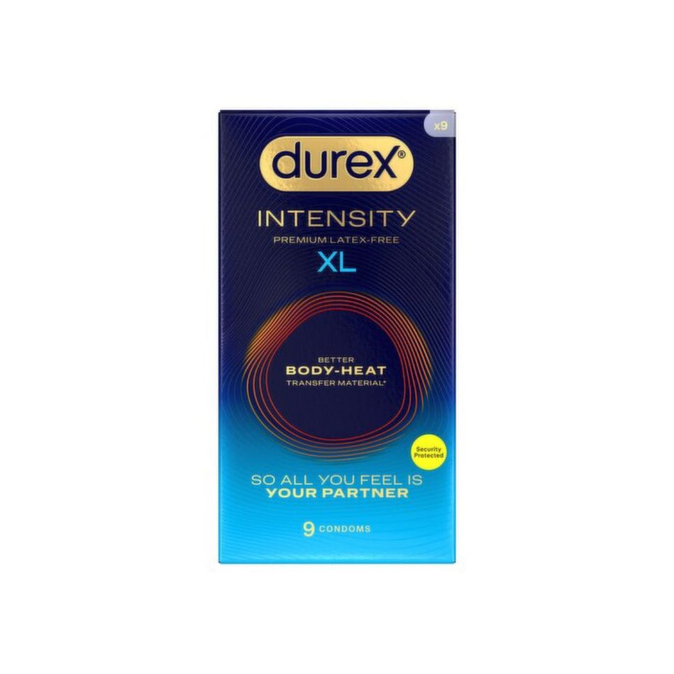 Durex Intensity Latex-Free XL Condoms 9 Pack