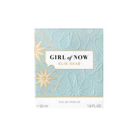Elie Saab Girl of Now Eau de Parfum 50ml box on a white background