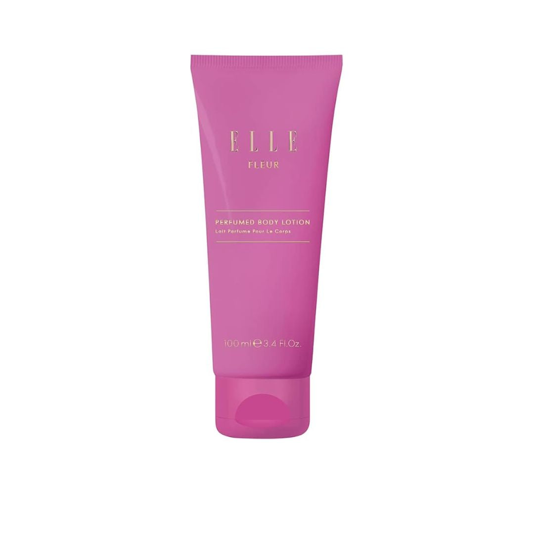ELLE Fleur Body Lotion on a white background