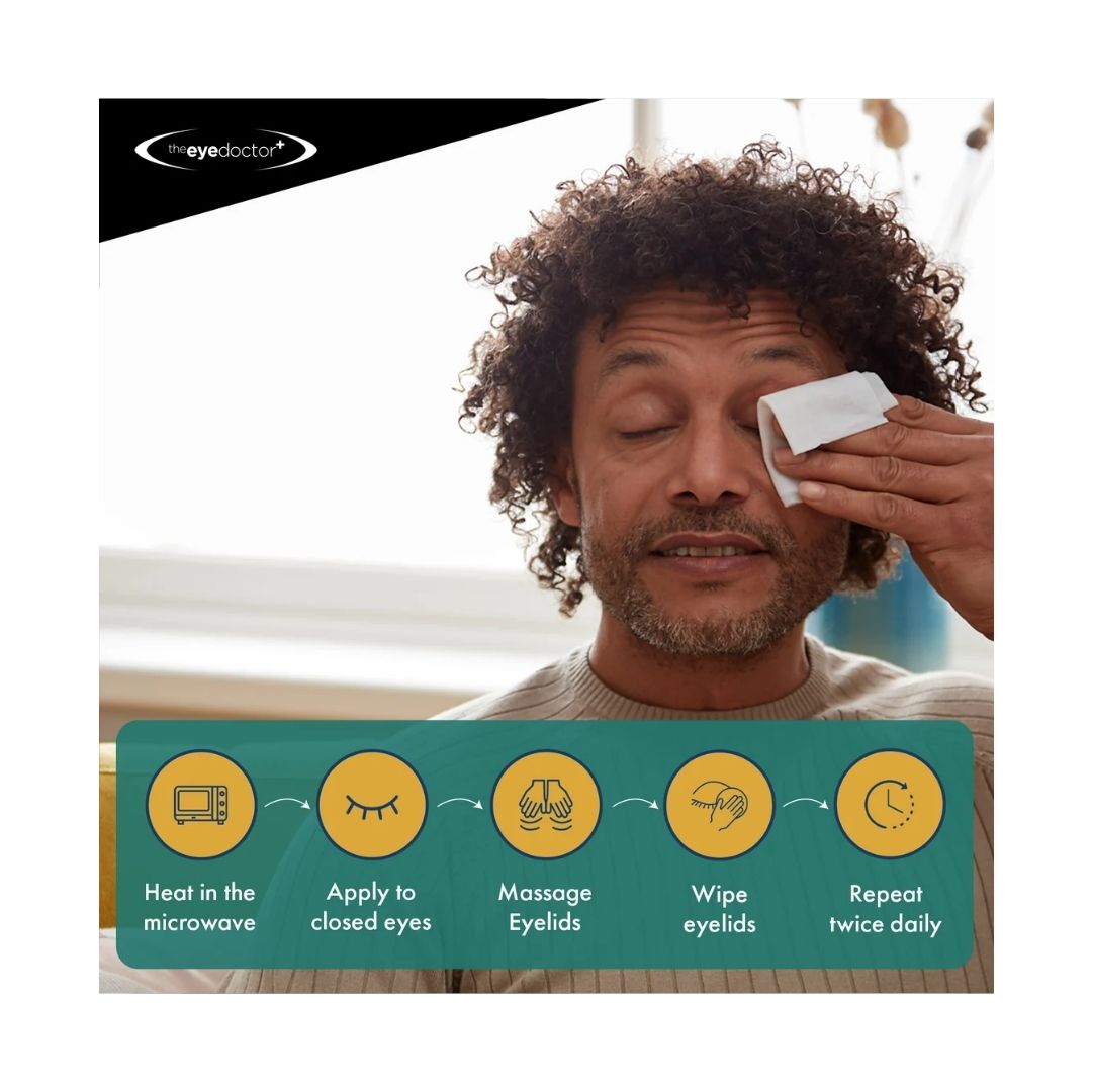 Eye Doctor Antibacterial Stye Relief usage instructions photograph