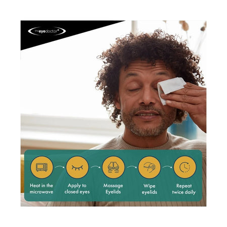 Eye Doctor Antibacterial Stye Relief usage instructions photograph