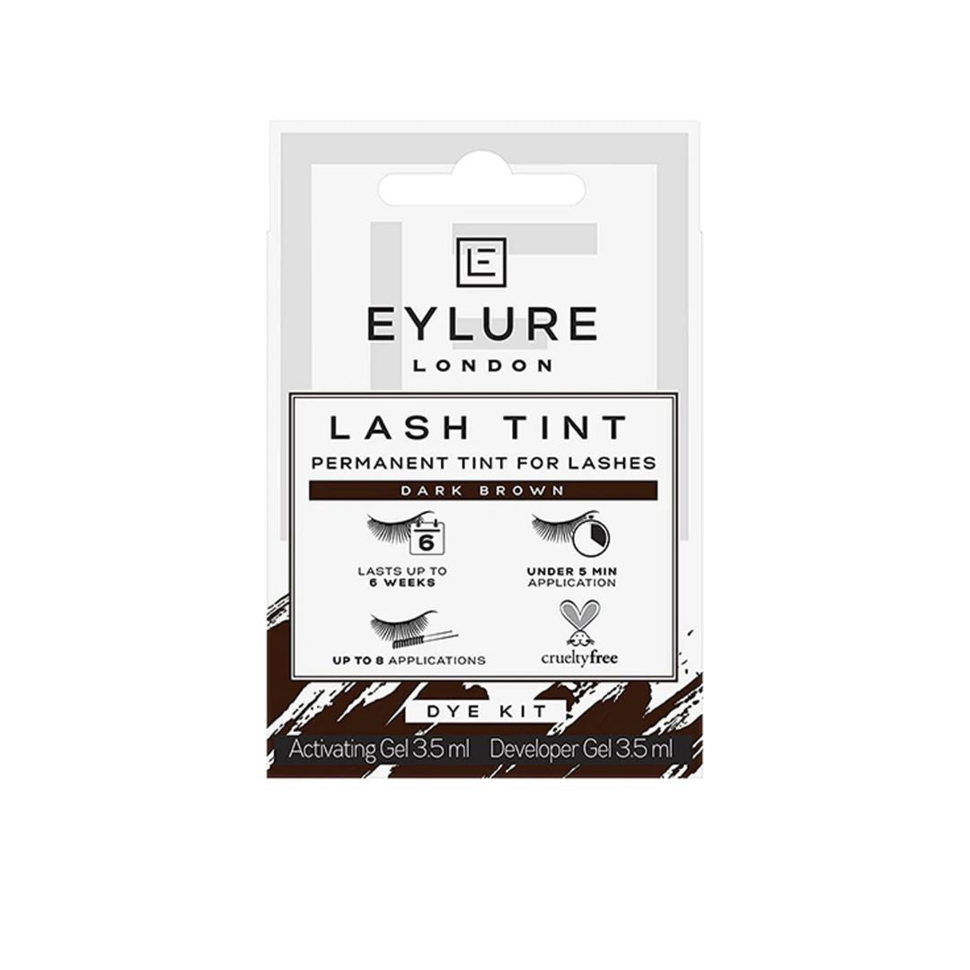 Eylure London Lash Tint Dark Brown on a white background