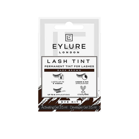 Eylure London Lash Tint Dark Brown on a white background