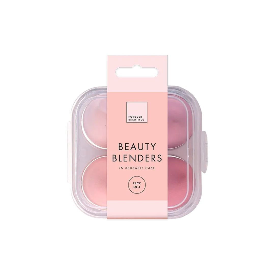 Forever Beautiful Beauty Blenders 4 Pack packaging on a white background