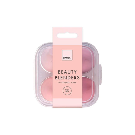 Forever Beautiful Beauty Blenders 4 Pack packaging on a white background