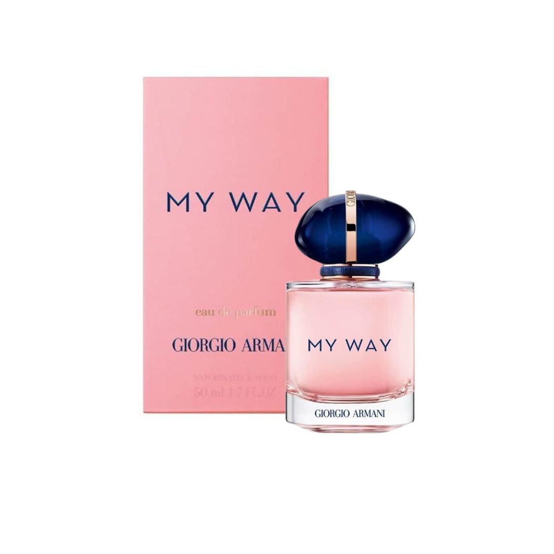 Giorgio Armani My Way Eau de Parfum 50ml on a white background