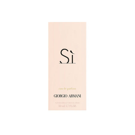 Giorgio Armani Sì Eau de Parfum 50ml on a white background