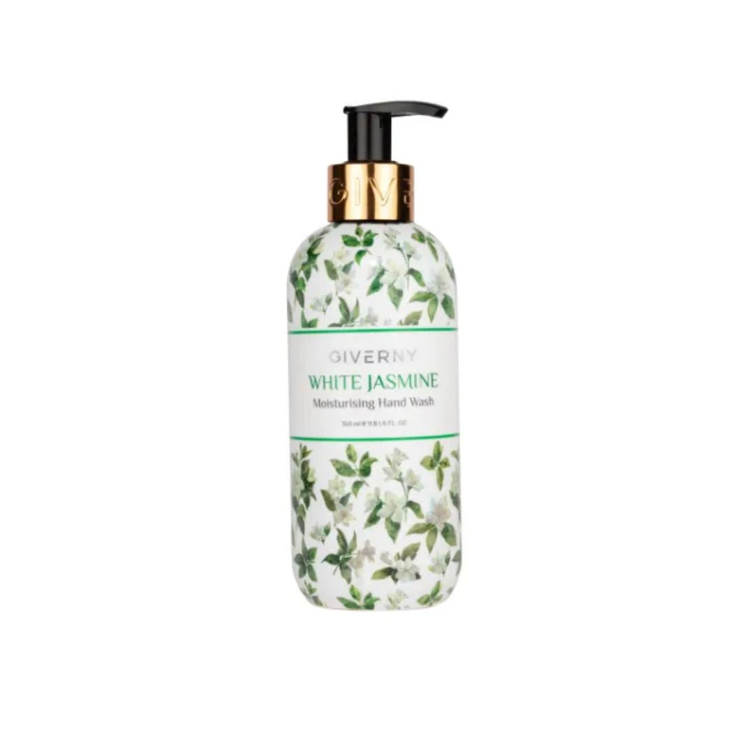Giverny White Jasmine Moisturising Hand Wash 350ml on a white background