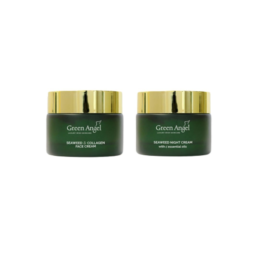 Green Angel Pro-Collagen Gift Set on a white background