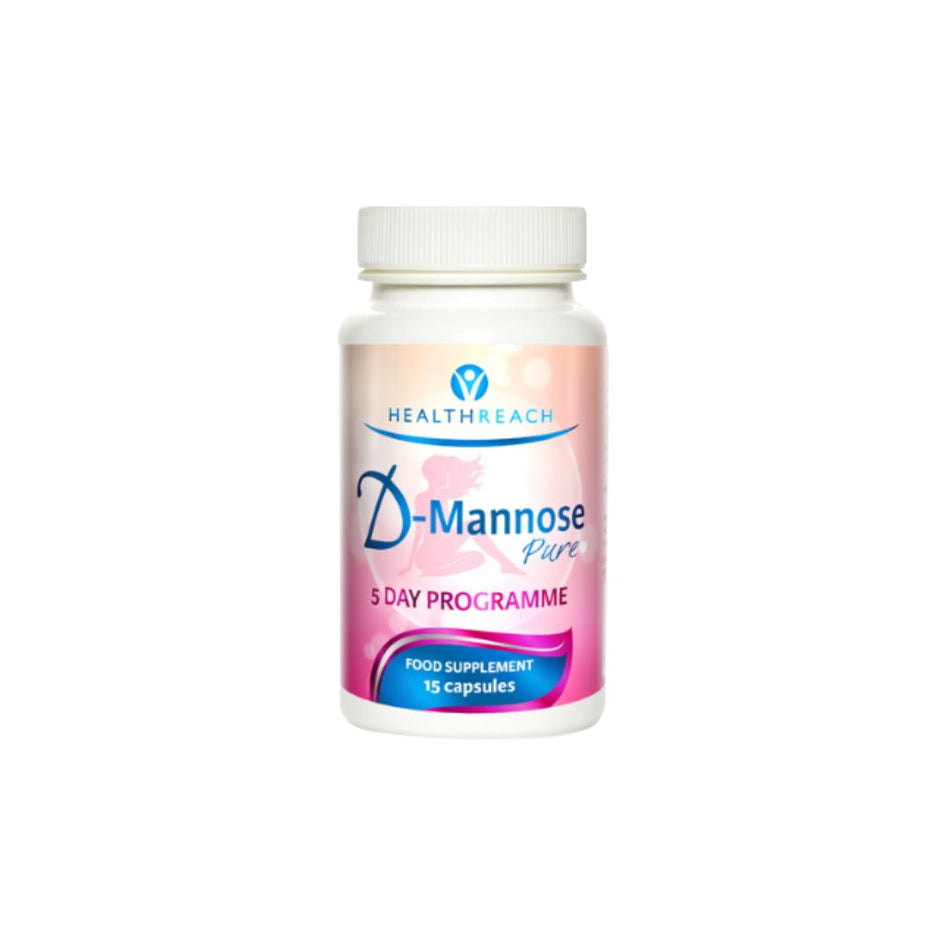 Healthreach D-Mannose 500mg 15 Capsules