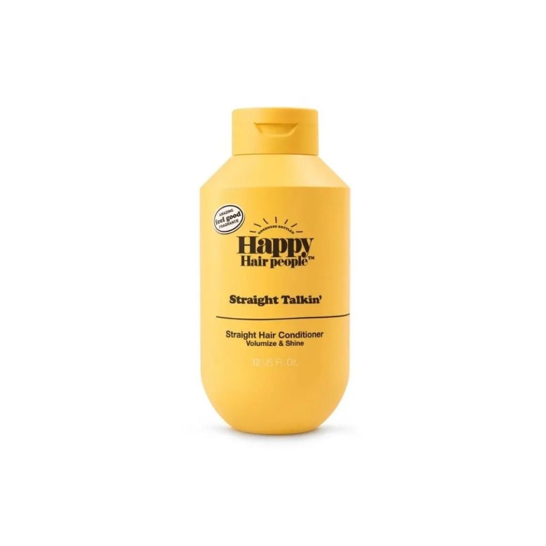 Happy Hair People Straight Talkin' Conditioner 355ml container on a white background