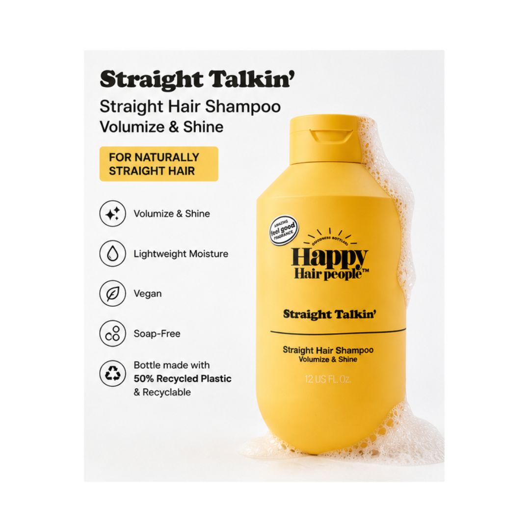 Happy Hair People Straight Talkin' Shampoo 355ml product information