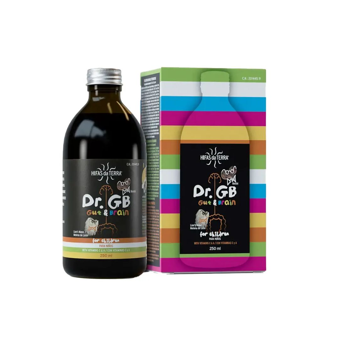 Hifas da Terra Dr. GB (Gut & Brain) 250ml on a white background