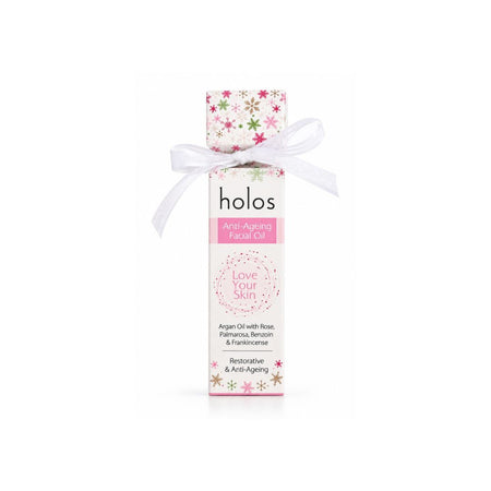 Holos Anti-Ageing Facial Oil Gift Package on a white background