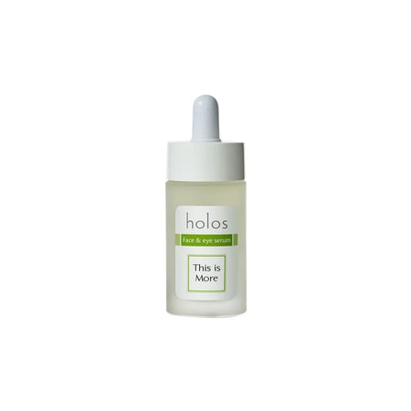 Holos Facial & Eye Serum on a white background