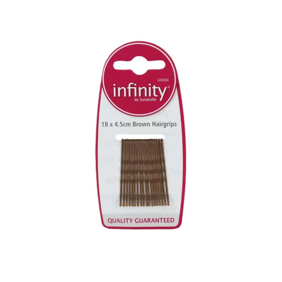 Sundrelle Infinity Black Hairgrips 18 x 6.4cm