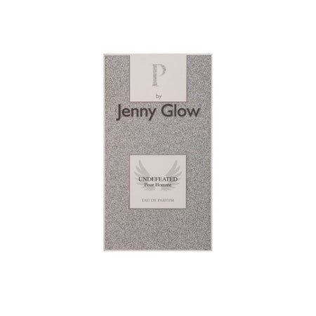 Jenny Glow Undefeated Pour Homme Eau de Parfum 80ml packaging on a white background