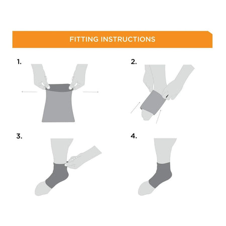 Kedley Ankle Support Medium Fitting Instruction
