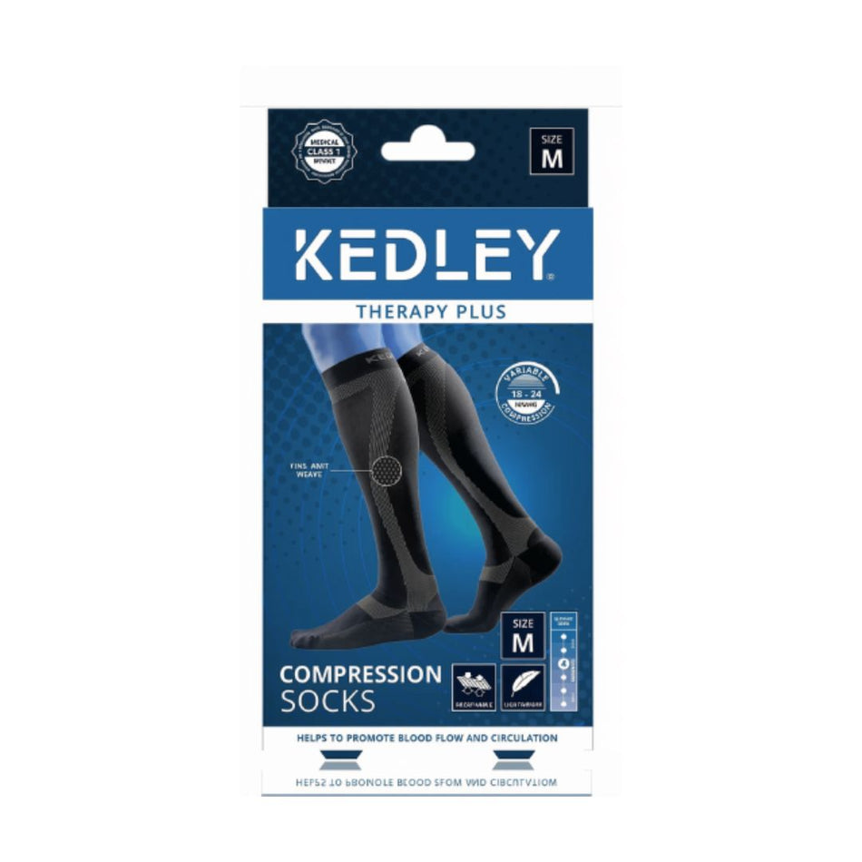 Kedley COmpression Socks Size M Container