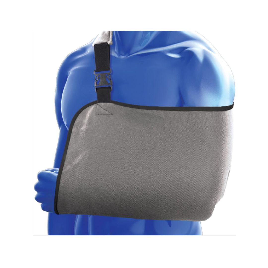 Kedley Fabric arm pouch on mannequin