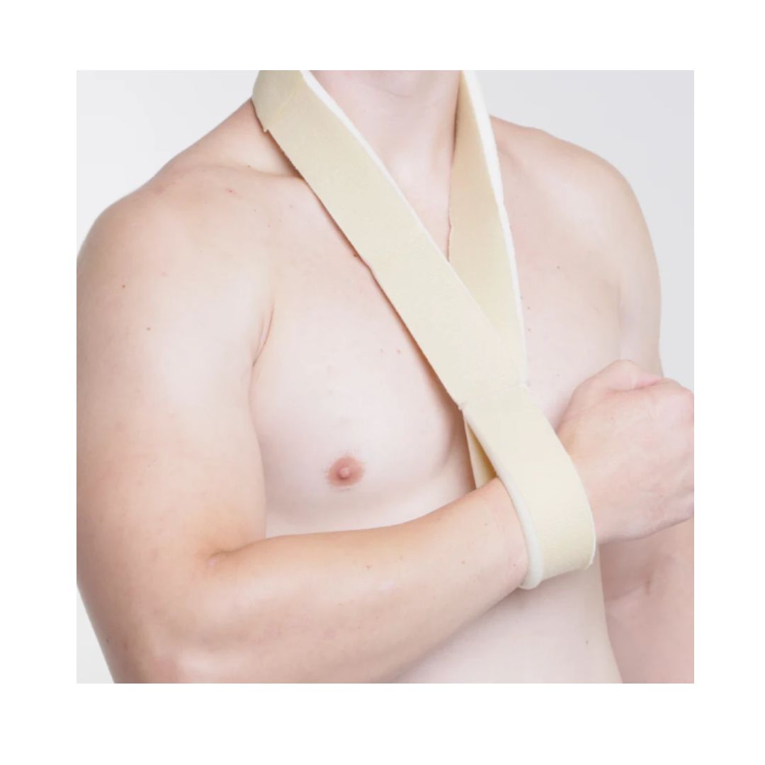 Kedley foam arm sling on model