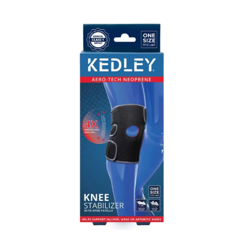 Kedley Knee Stabilizer packaging on a white background