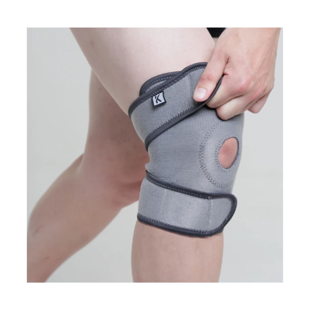 Kedley Neoprene Knee Support on Model's Knee