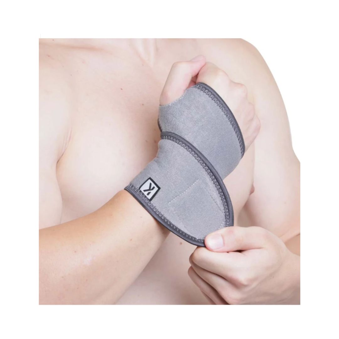 Kedley neoprene wrist support on man