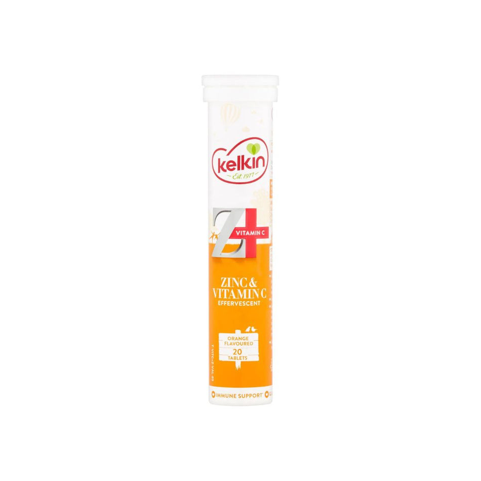 Kelkin Zinc and Vitamin C Effervescent packaging