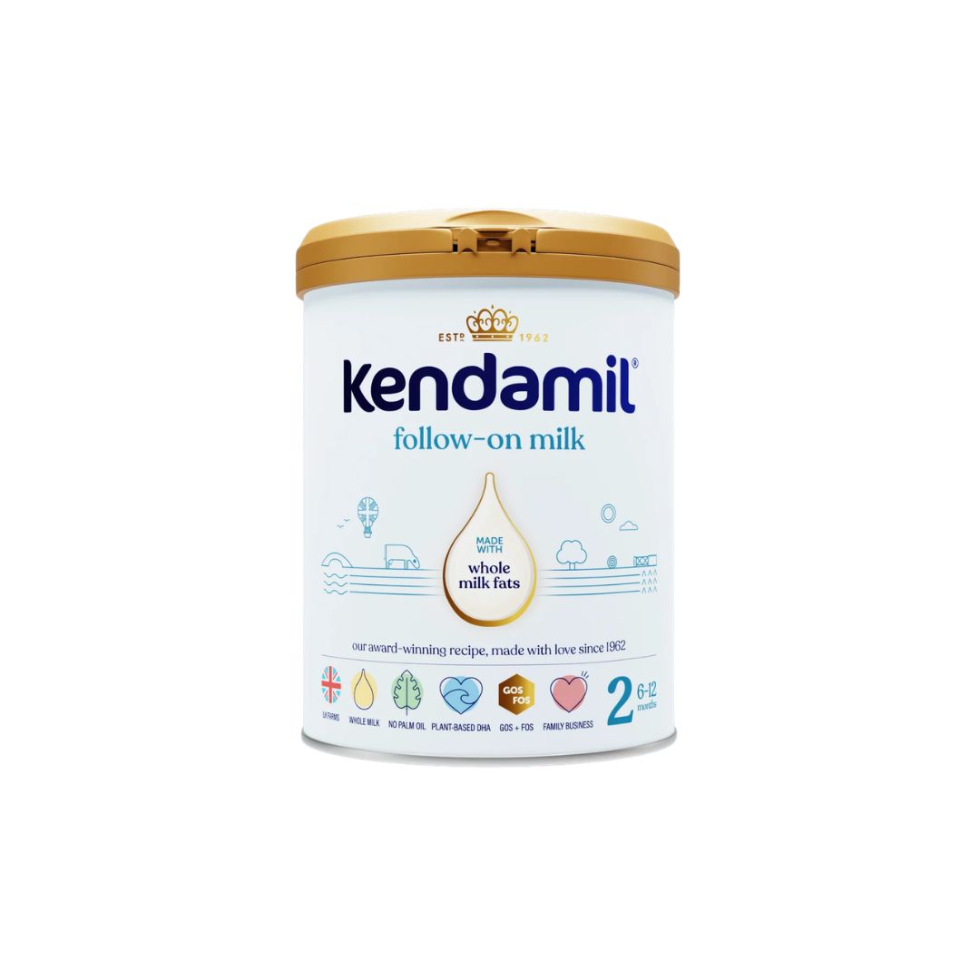 Kendamil Classic Follow On Milk Stage 2 container on a white background
