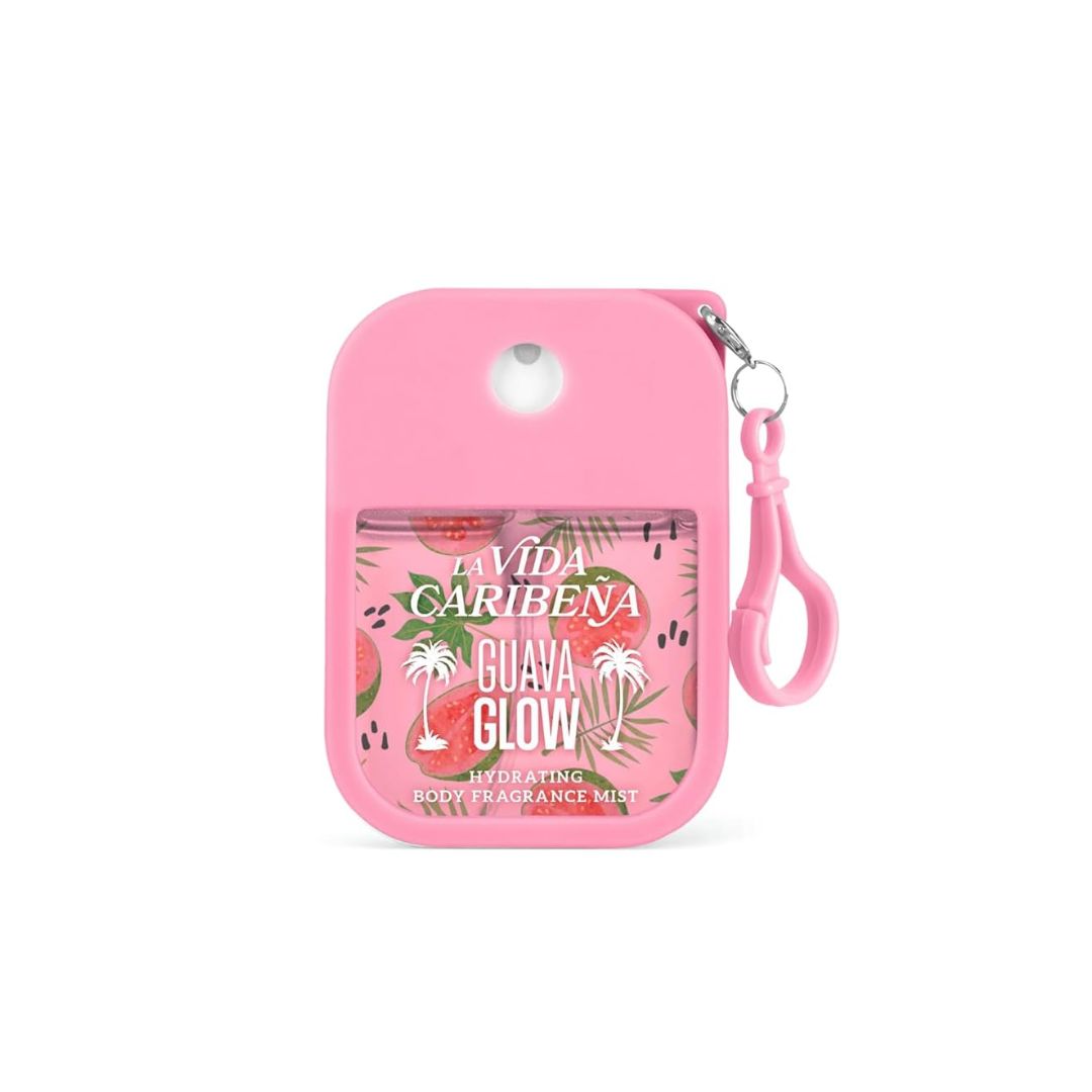 La Vida Caribeña Guava Glow Body Mist on a white background