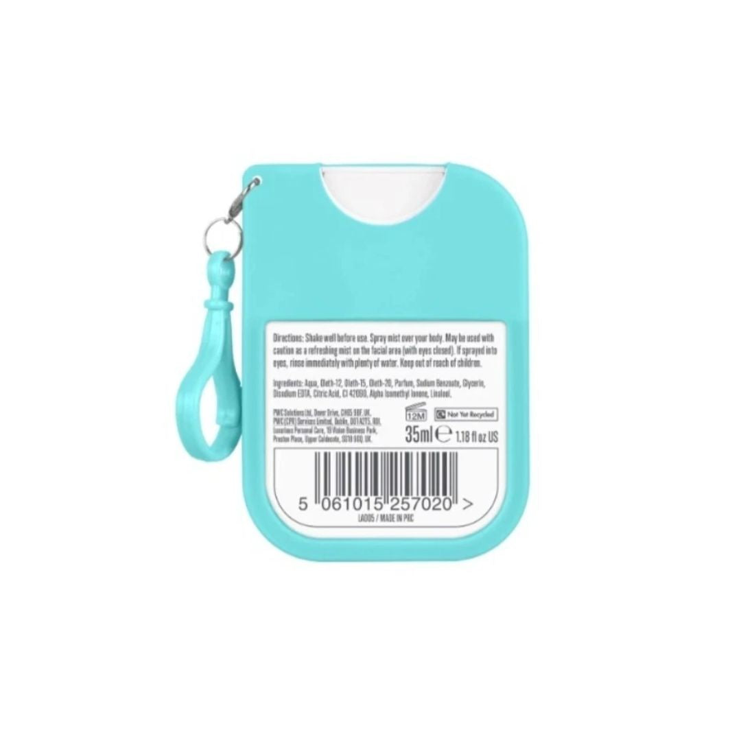 La Vida Caribeña Island Vibes Body Mist (rear angle) on a white background
