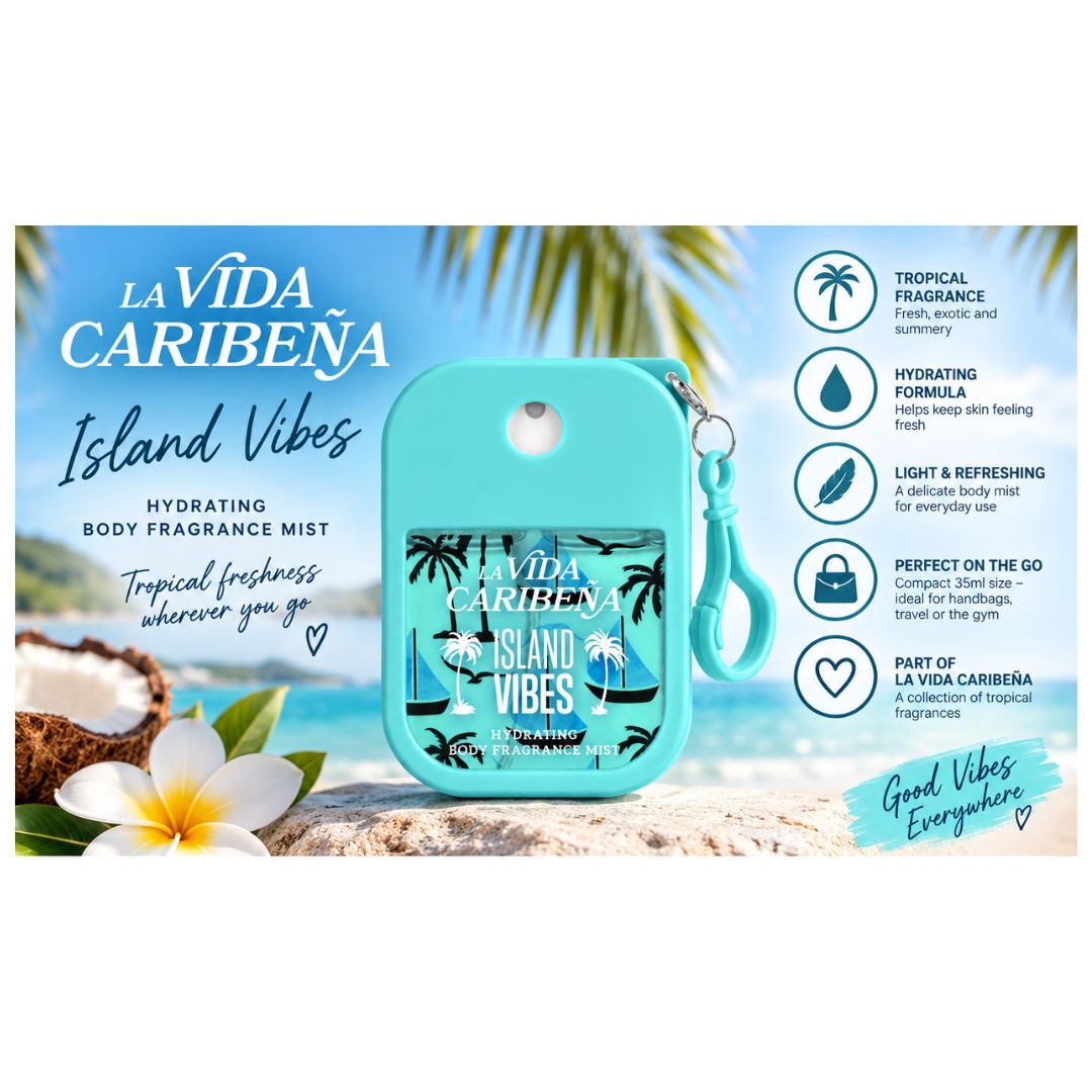 La Vida Caribeña Island Vibes Body Mist product details 