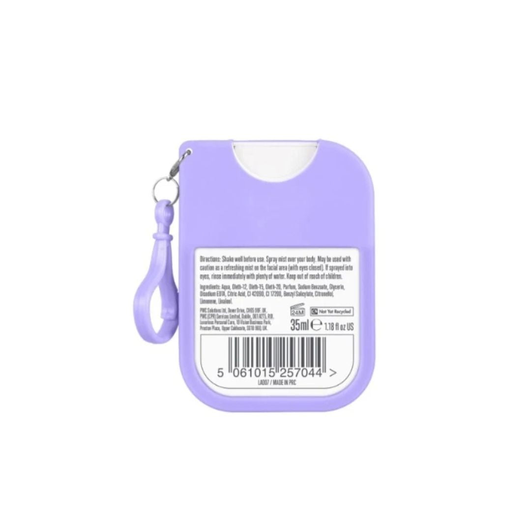 La Vida Caribena Tropical Nights Body Mist 35ml (rear angle) on a white background