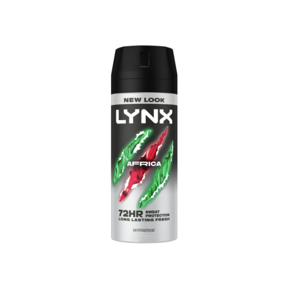 Lynx Africa 72H Antiperspirant Deodorant Spray 150ml