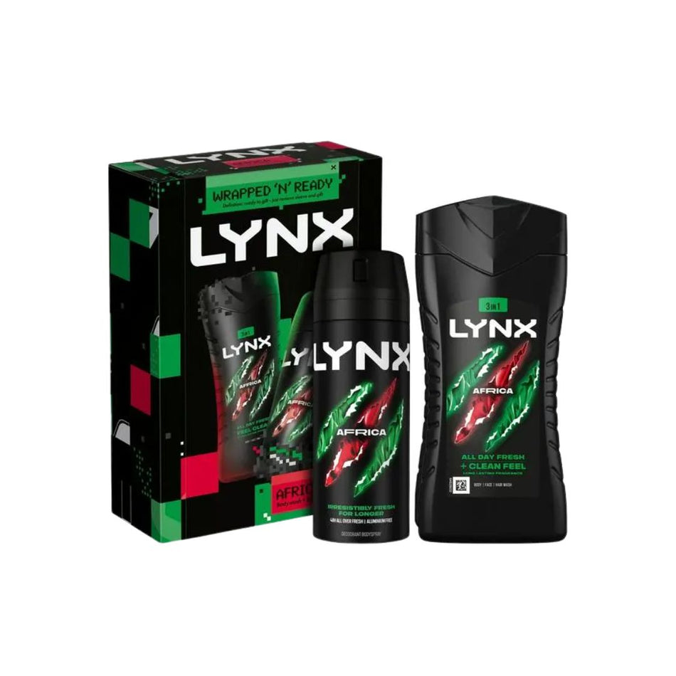 Lynx Africa Wrapped N Ready Gift Set