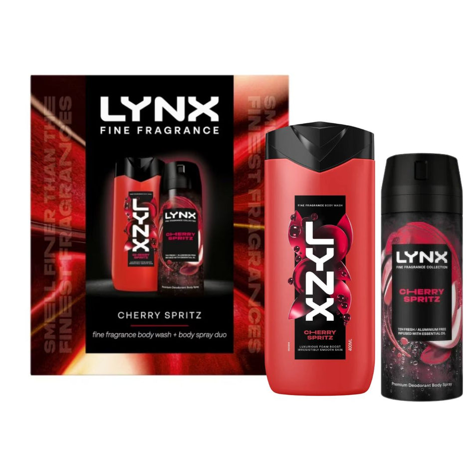 Lynx Fine Fragrance Cherry Spritz Gift Set