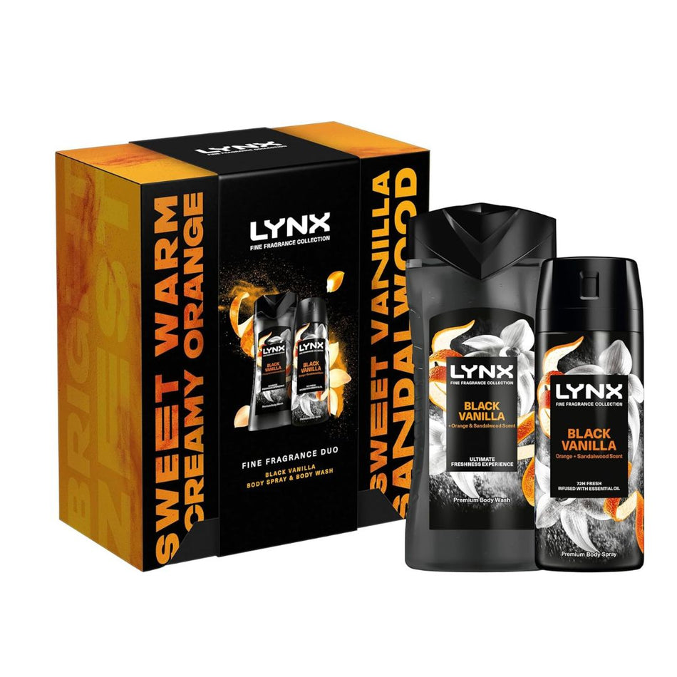 Lynx Fine Fragrance Duo Black Vanilla Giftset