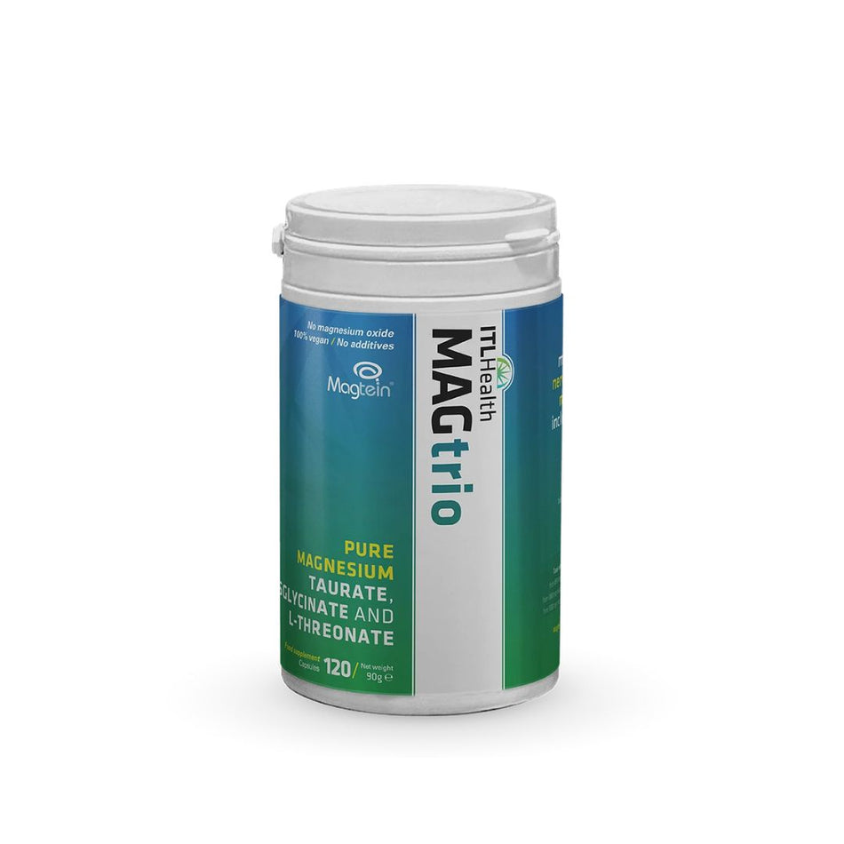 MAGtrio Magnesium Taurate,Bisglycinate and Threonate Capsules
