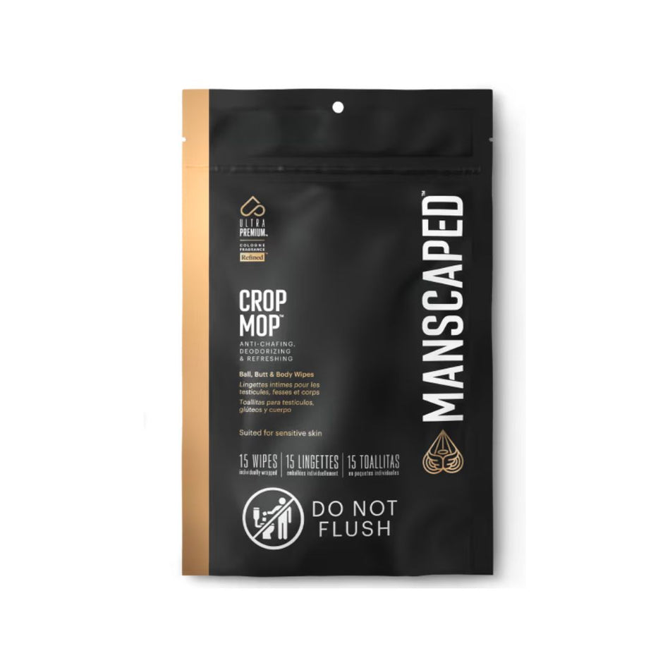 Manscaped Crop Mop Advanced Groin Care Wipes