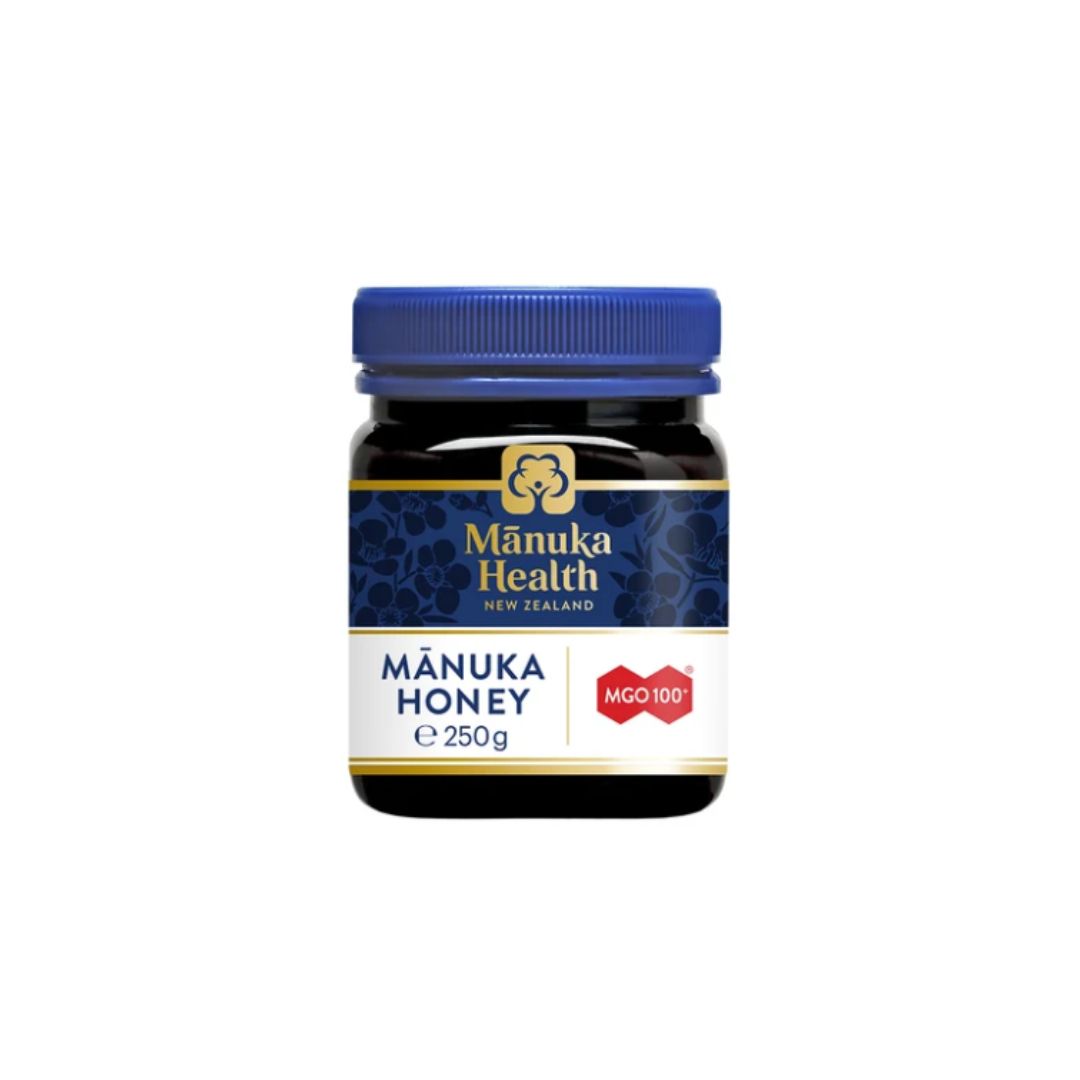 Manuka Health MGO 100+ Manuka Honey 250g container