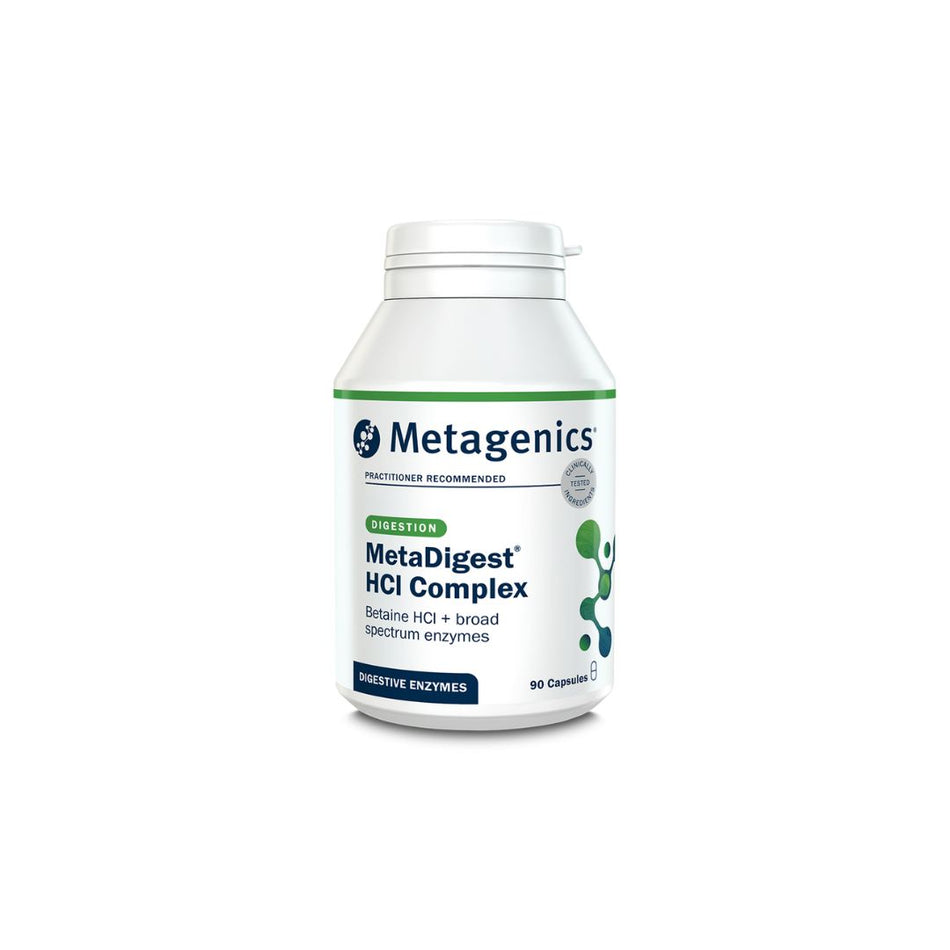 Metagenics Metadigest HCl Complex bottle