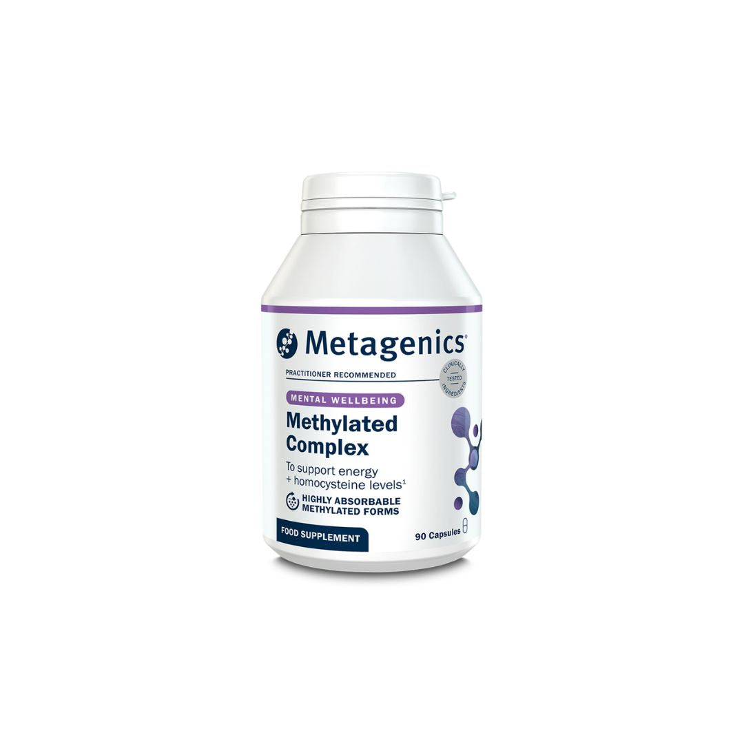 Metagenics Methylated Complex Container on a white background