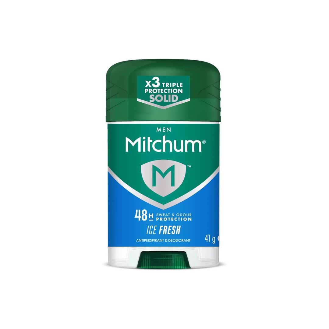 Mitchum Men Ice Fresh Antiperspirant Stick 41g on a white background