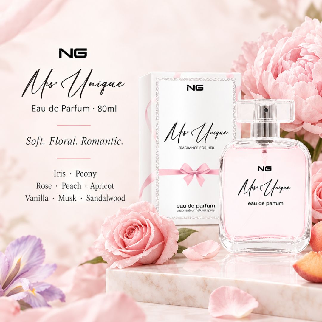 NG Fragrance Mrs Unique Eau de Parfum 80ml
