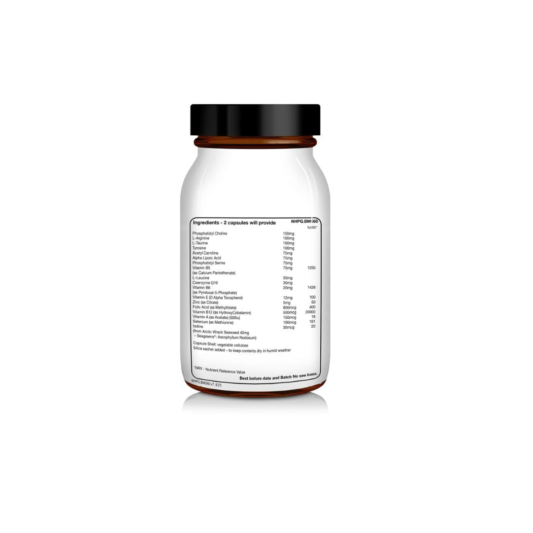Natural Health Practice Advanced Brain & Memory Support - ingredient information
